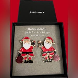 New BAUBLEBAR Jingle SANTA Earrings